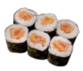 Lachs-Chili Maki (scharf)