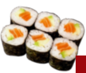 Lachs-Avocado Maki