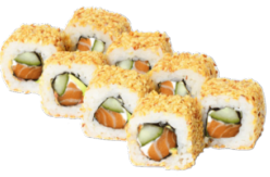Hot Spicy Salmon Maki (scharf)