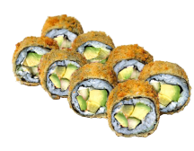 Gebackene Taste Maki (vegetarisch)